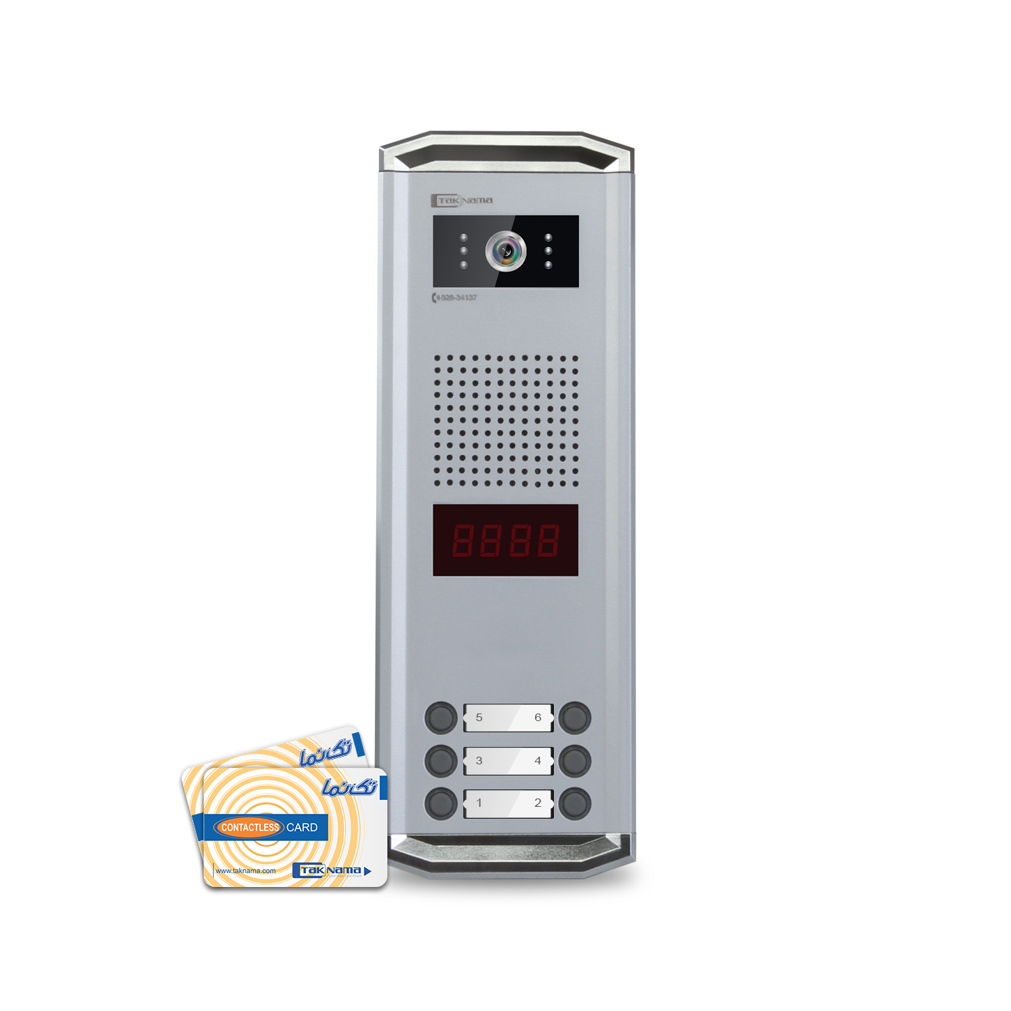 پنل 6 واحدی دیجیتال کارتی k23c